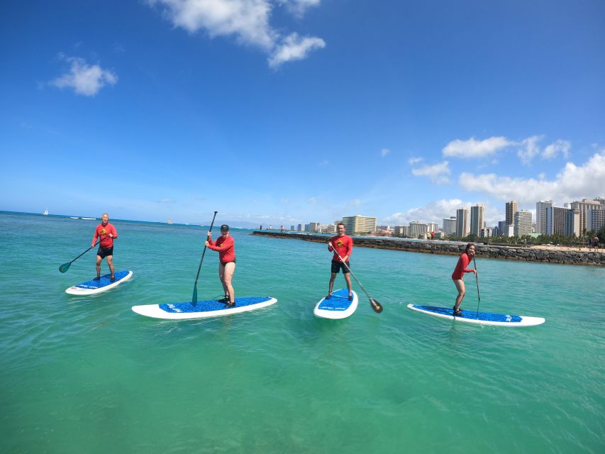 SUP Lesson in Waikiki, 3 or More Students, 13yo or Older - Location and Provider Details