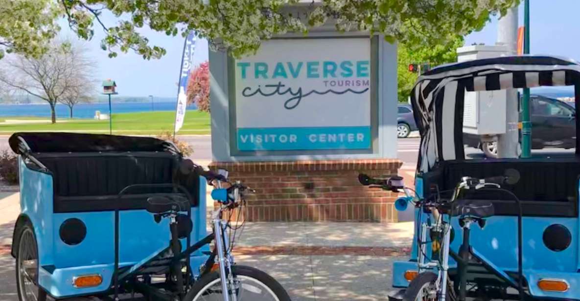 Traverse City: Hi-5 Rickshaw Tour - Tour Highlights