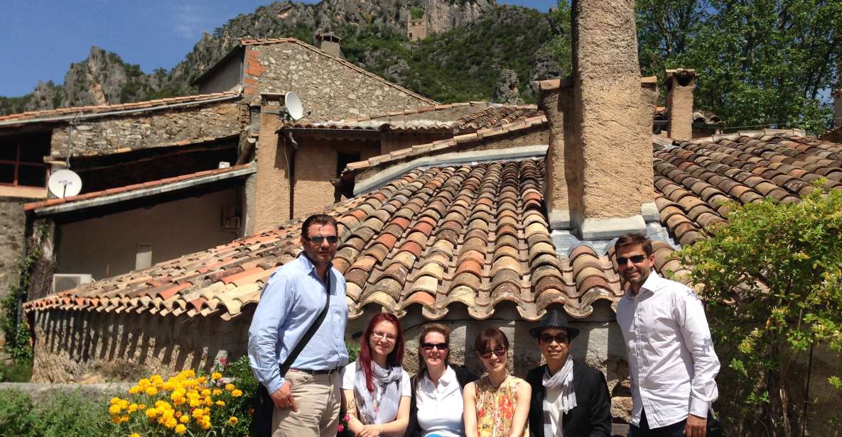 Vineyards and Village of the Languedoc