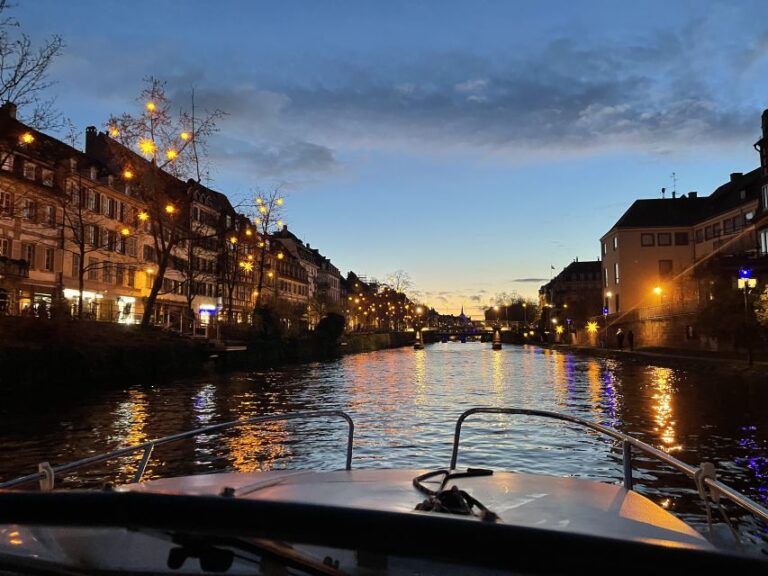Visit of Strasbourg by Private Boat
