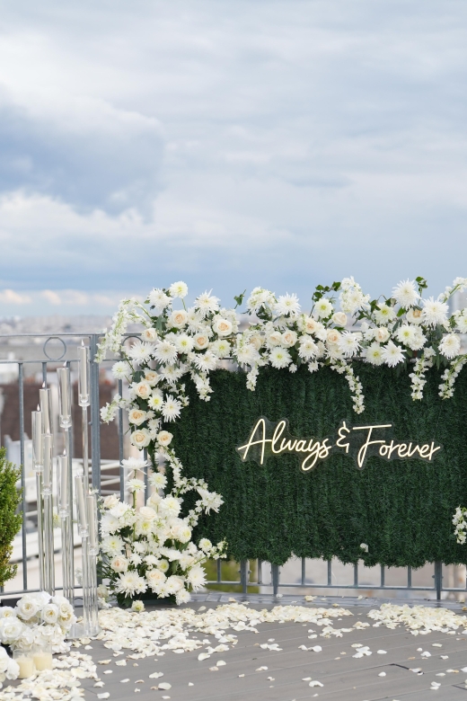 Wedding Proposal on a Parisian Rooftop With 360° View - Location and Provider Details