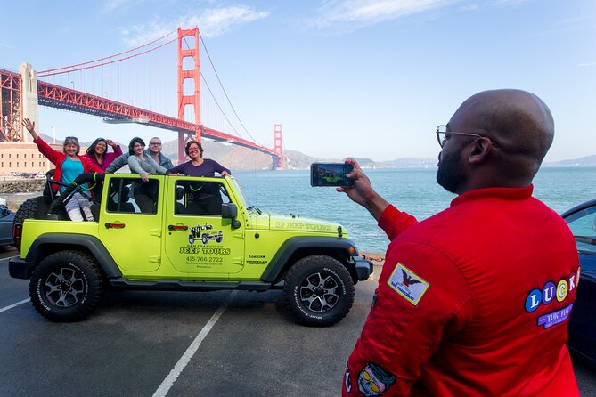 2 or 3 Hour Private Group San Francisco City Tour Open-air Jeep - Tour Overview
