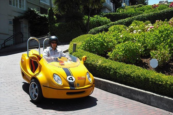 2HR Golden Gate Bridge and Lombard Loop GoCar Tour - Booking Details