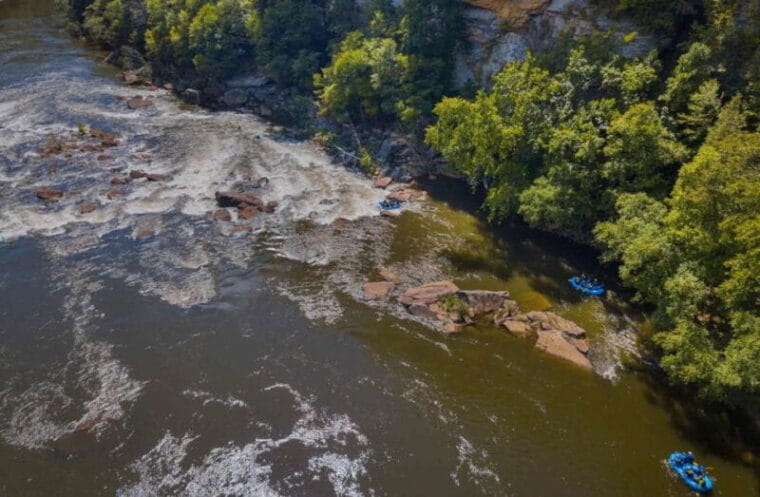 Whitewater Rafting on the Fall Lower Gauley – Saturday