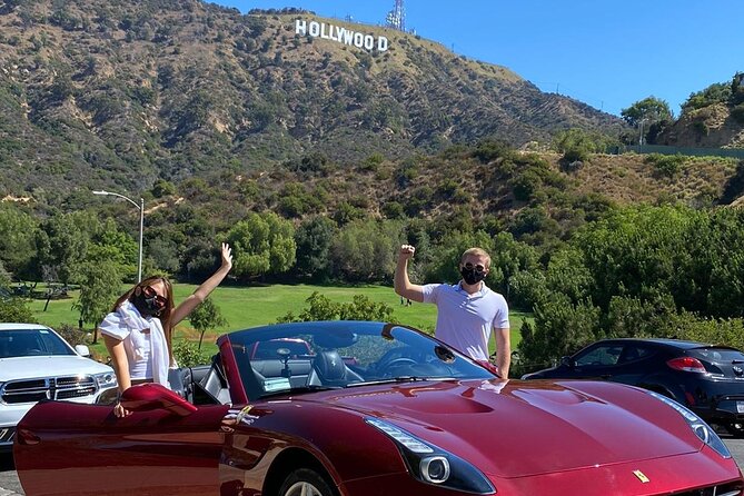 50 Minute Private Ferrari Driving Tour to the Hollywood Sign - Meeting and Pickup Information