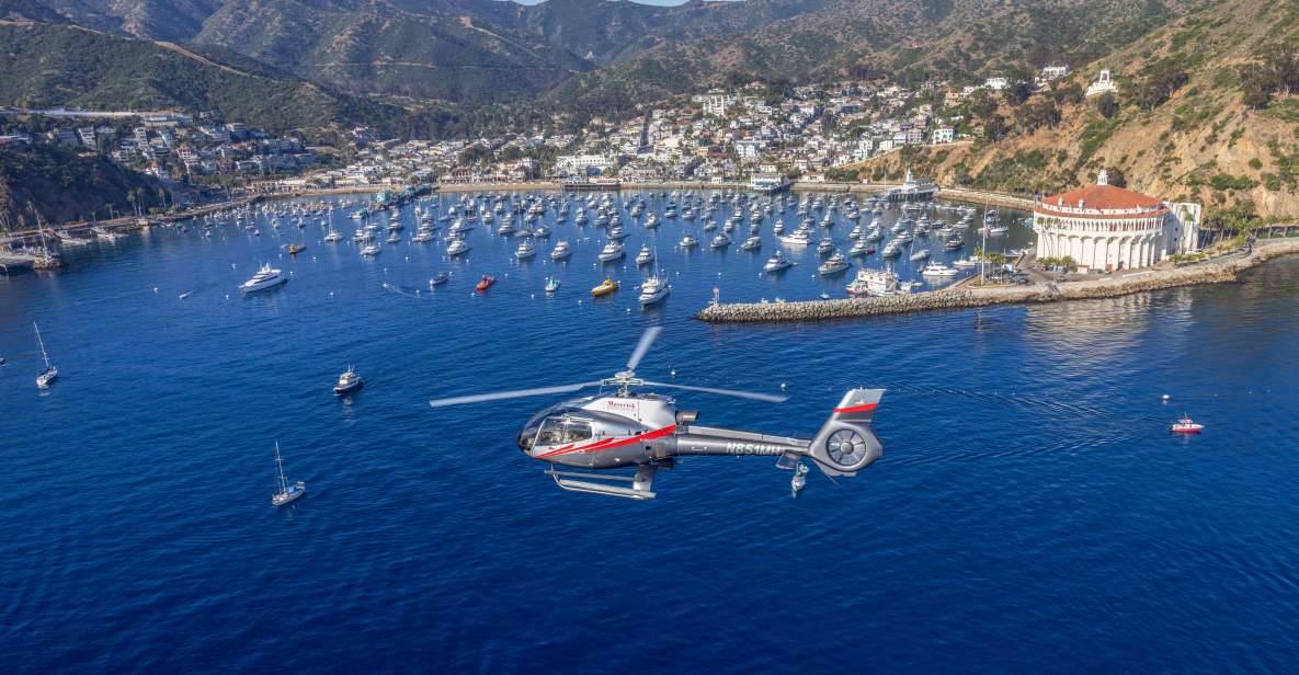 Avalon: Santa Catalina Island Aerial Helicopter Tour - Full Experience Description