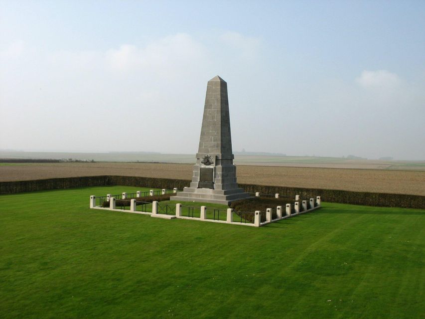 Battle of the Somme WWI Battlefield From Amiens - Tour Highlights and Inclusions