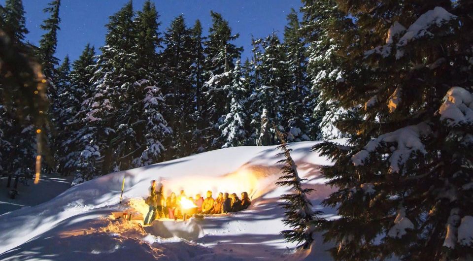 Bend: Cascade Mountains Snowshoeing Tour and Bonfire - Whats Included