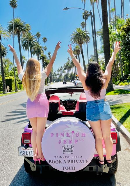 Beverly Hills Private Tour on an Open Pink Jeep - Experience Highlights