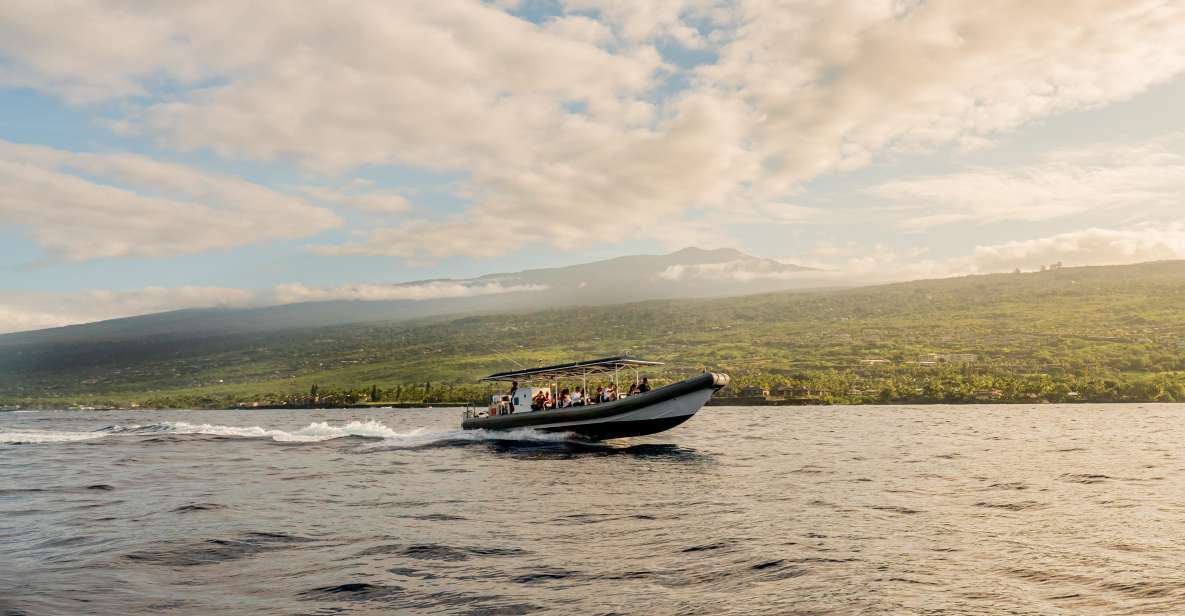 Big Island: Kona Super Raft Sunset Cruise - Inclusions