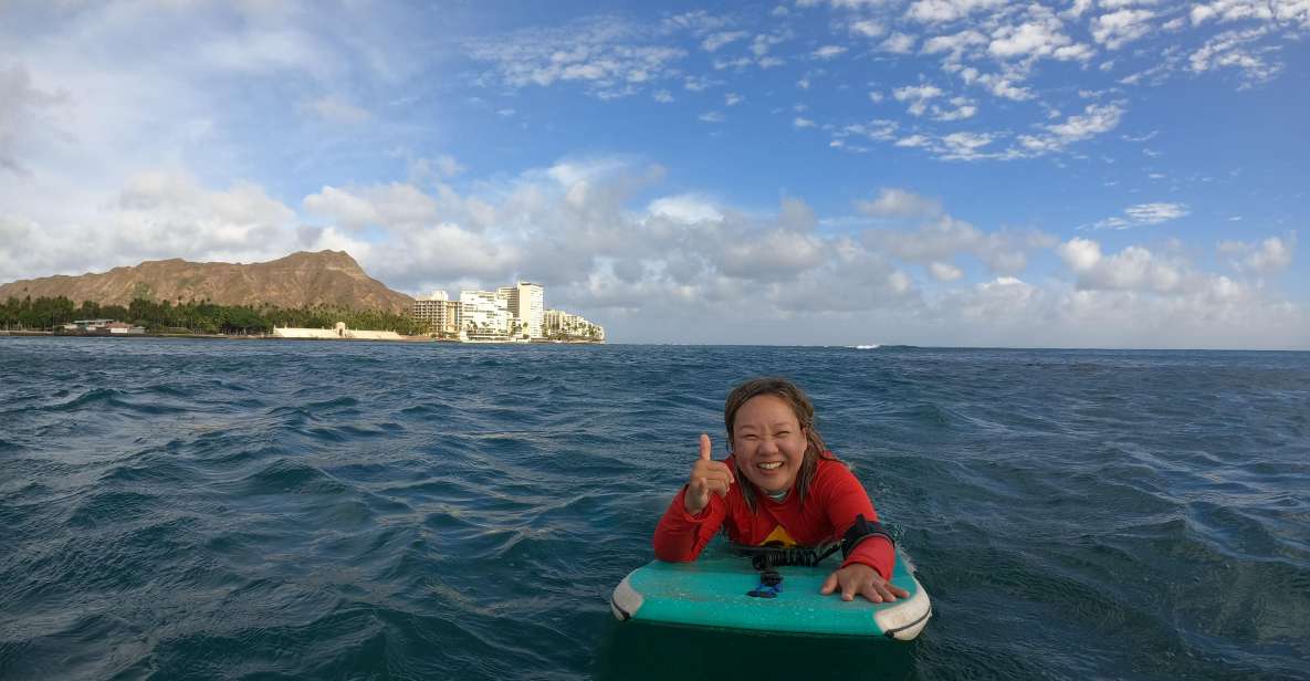 Bodyboard Lesson in Waikiki, 3 or More Students, 13+ - Group Lesson Details