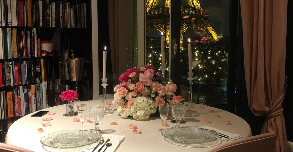 Cosy Private Romantic Dinner in Front of the Eiffel Tower - Highlights of the Experience