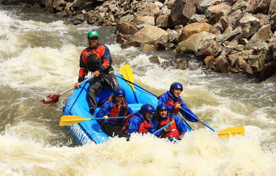 Denver: Upper Clear Creek Intermediate Whitewater Rafting - Pricing and Duration Information