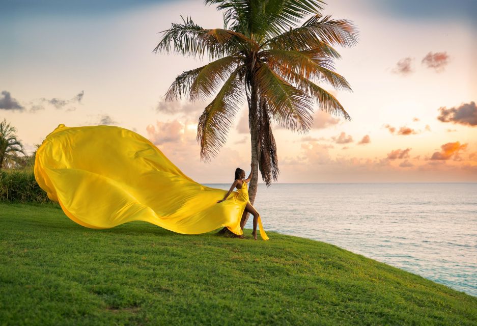 Flying Dress Barbados Photoshoot Experience - Inclusions and Personal Assistance