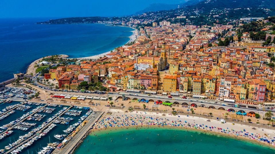 French Riviera East Coast Between Nice and Menton - Location and Activities