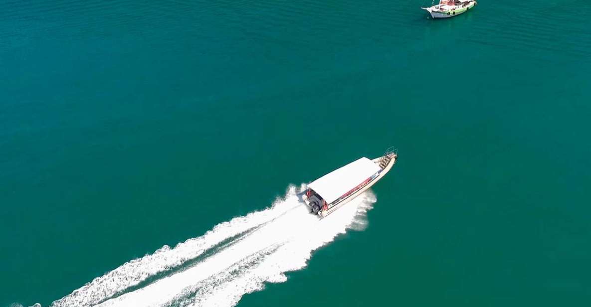 From Araçatiba: Speedboat Transfer to Angra Dos Reis - Duration and Language Support