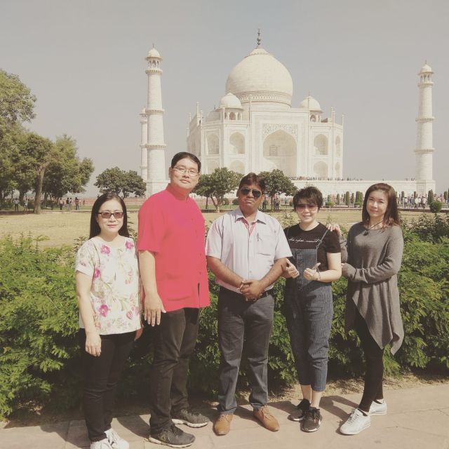 From Delhi :Private Day Trip To Taj Mahal & Agra Fort By Car - Tour Highlights