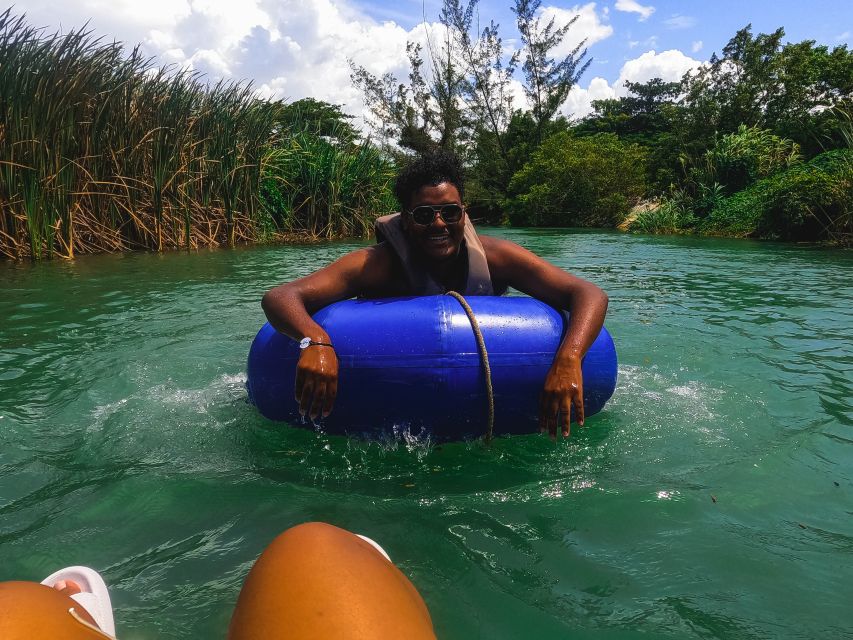 From Falmouth: Waterfalls, Blue Hole and River Tubing Tour - Experience Highlights