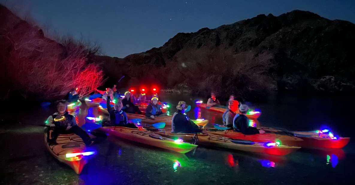 From Las Vegas: Moonlight Kayak Tour in the Black Canyon - Booking Information