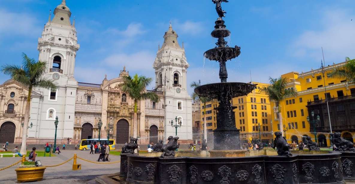 From Lima: Ica, City Tour Cusco,Mistic Machu Picchu for 5Day - Day 1: Lima City Tour