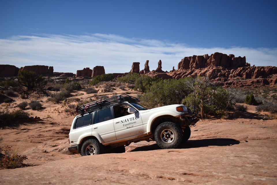 From Moab: Half-Day Arches National Park 4x4 Driving Tour - Booking Information and Flexibility