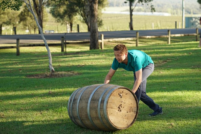 Hunter Valley Wine Barrel Rolling - Logistics and Location