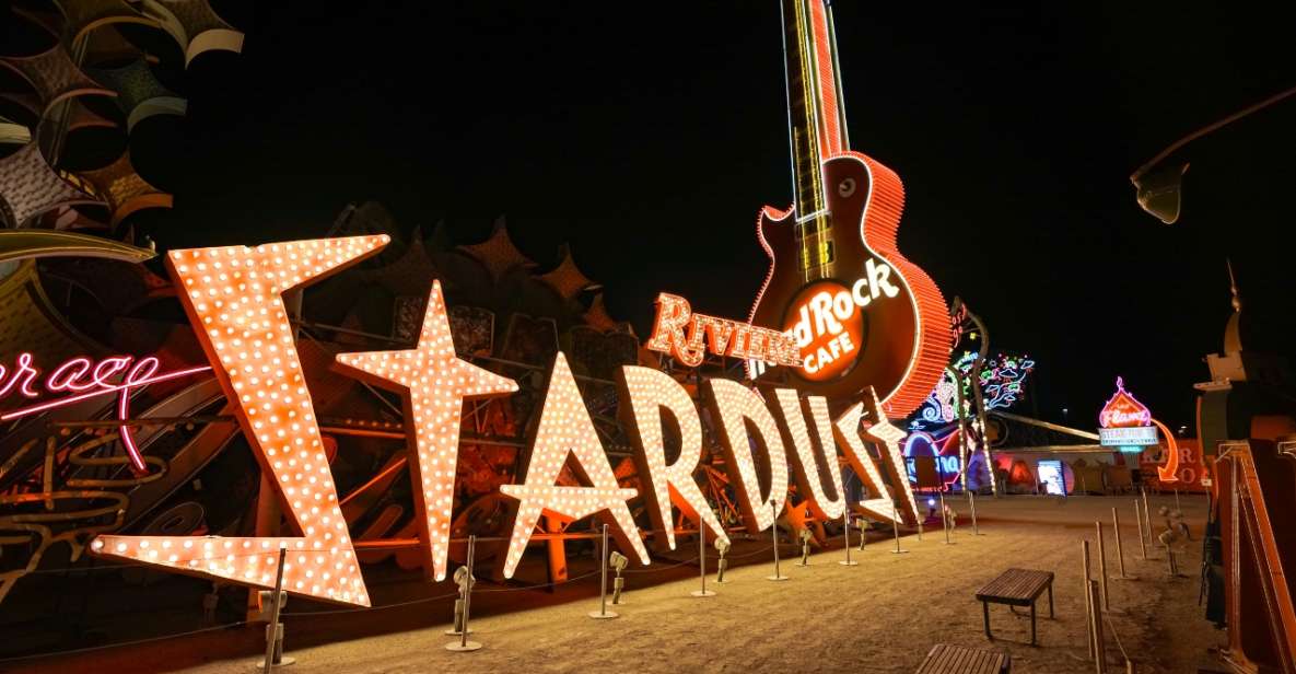 Las Vegas: Night Helicopter Flight and Neon Museum Tour - Experience Highlights