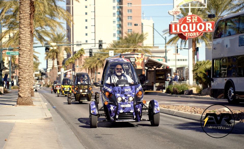 Las Vegas: Self-Drive Strip Tour in an Electric EVR Car - Tour Highlights