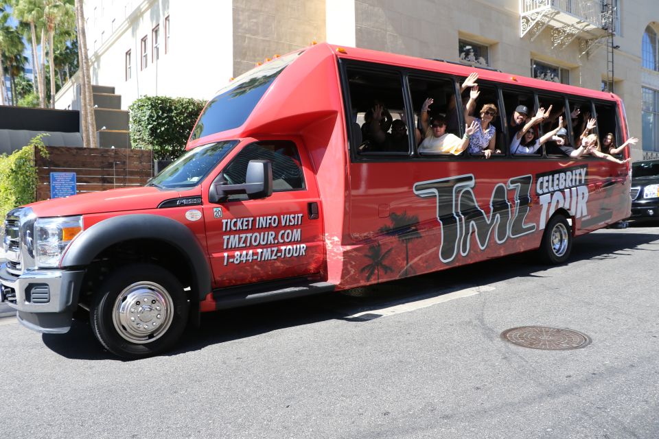 Los Angeles: TMZ Celebrity Tour - Booking Information