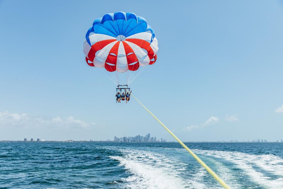 Miami: Parasailing Experience in Biscayne Bay - Inclusions