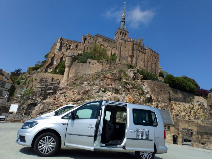 Mont-Saint-Michel: Private Full Day Tour From Caen or Bayeux - Tour Itinerary