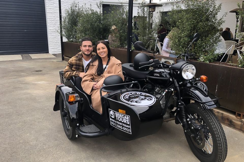 Napa Valley: Private Sidecar Winery Tour - Itinerary