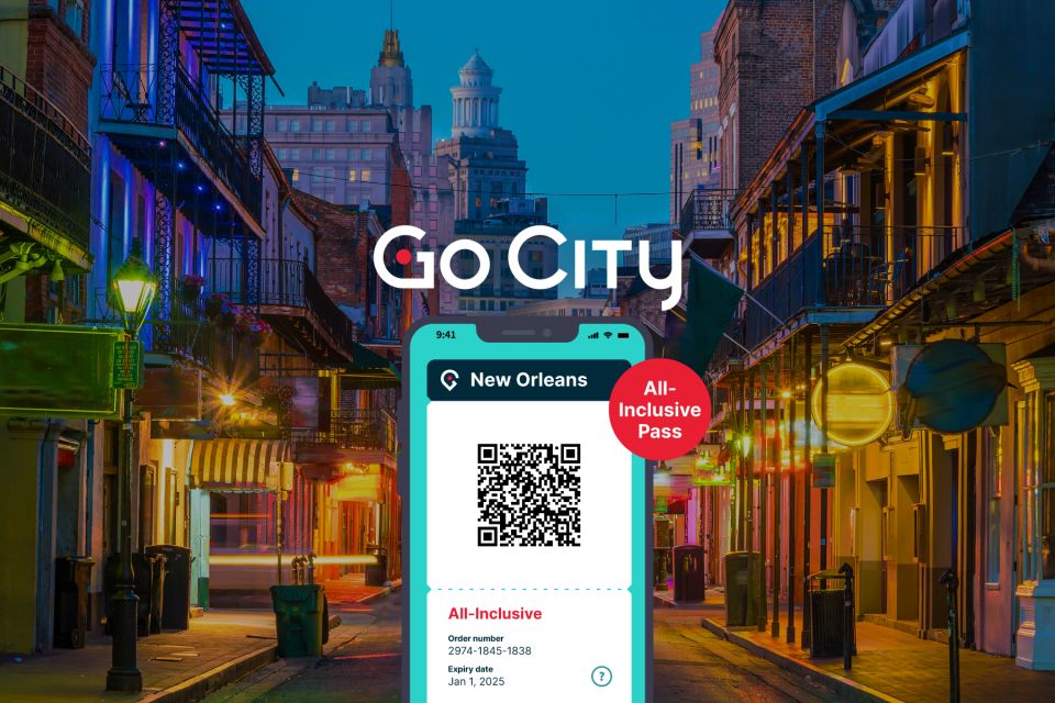 New Orleans: Go City All-Inclusive Pass With 15 Attractions - Steamboat Natchez Cruise