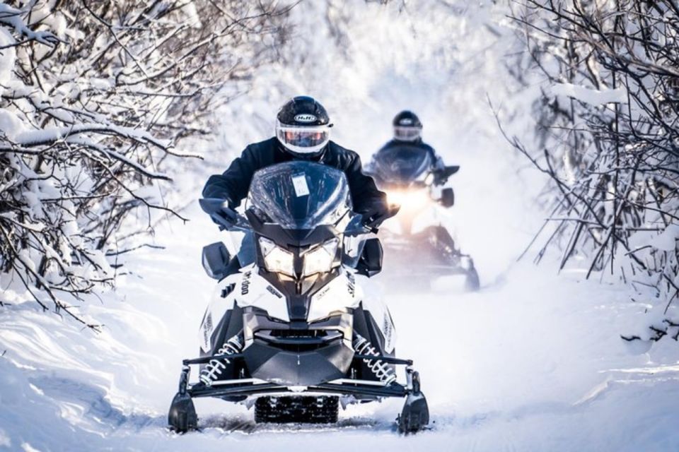 North Pole Alaska: Guided Fairbanks Snowmobile Tour - Snowmobile Experience