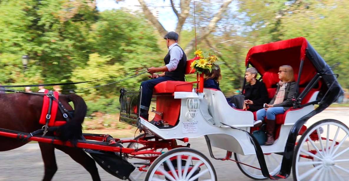 NYC: Guided Standard Central Park Carriage Ride (4 Adults) - Full Description of the Experience