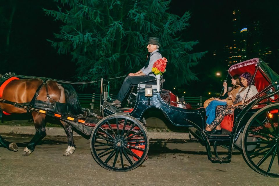 NYC MOONLIGHT HORSE CARRIAGE RIDE Through Central Park - Inclusions