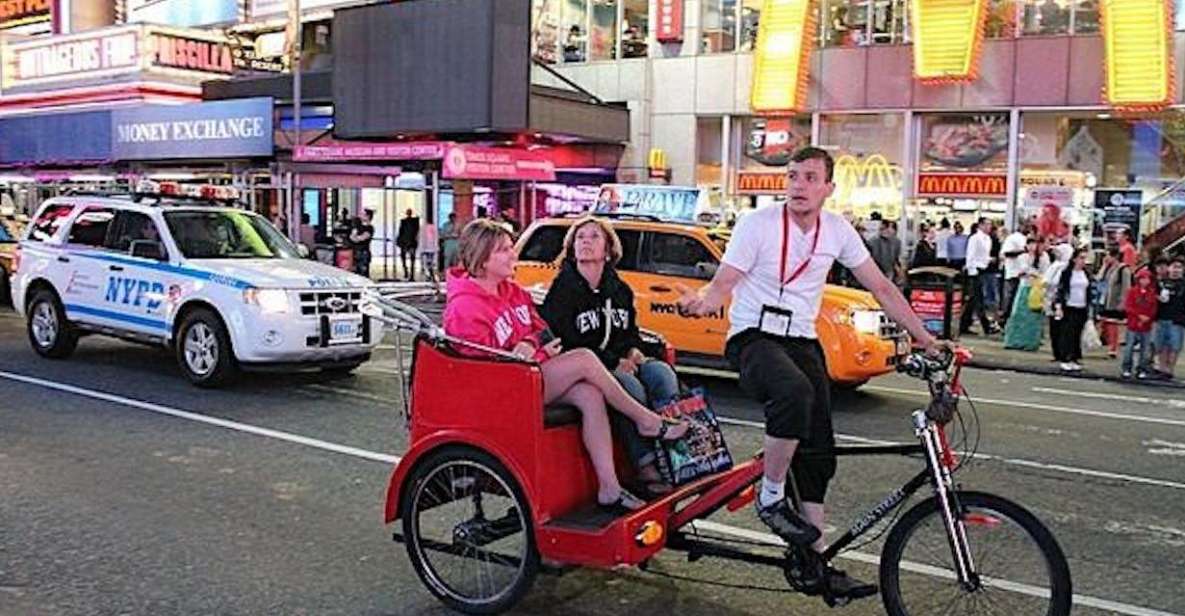NYC Pedicab Tours: Central Park, Times Square, 5th Avenue - Tour Highlights