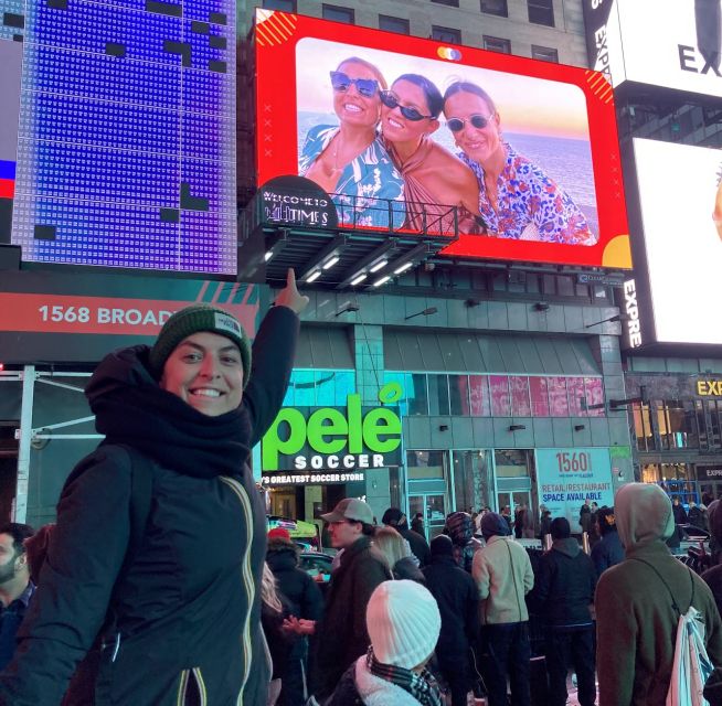 NYC: See Yourself on a Times Square Billboard for 24 Hours - Ticket Information