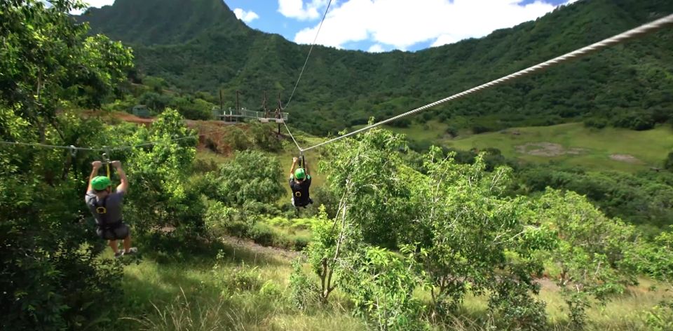 Oahu: Kualoa Jurassic Valley Zipline Tour - Common questions