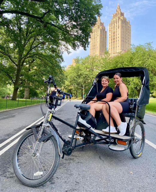 Official Central Park Pedicab Guided & Private Tours - Booking Information