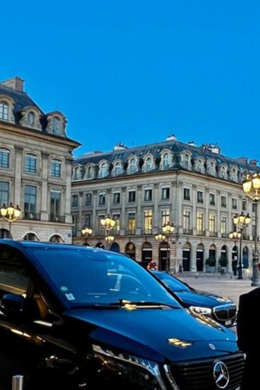 Paris: Luxury Mercedes Transfer Between Paris and Airport - Booking Information