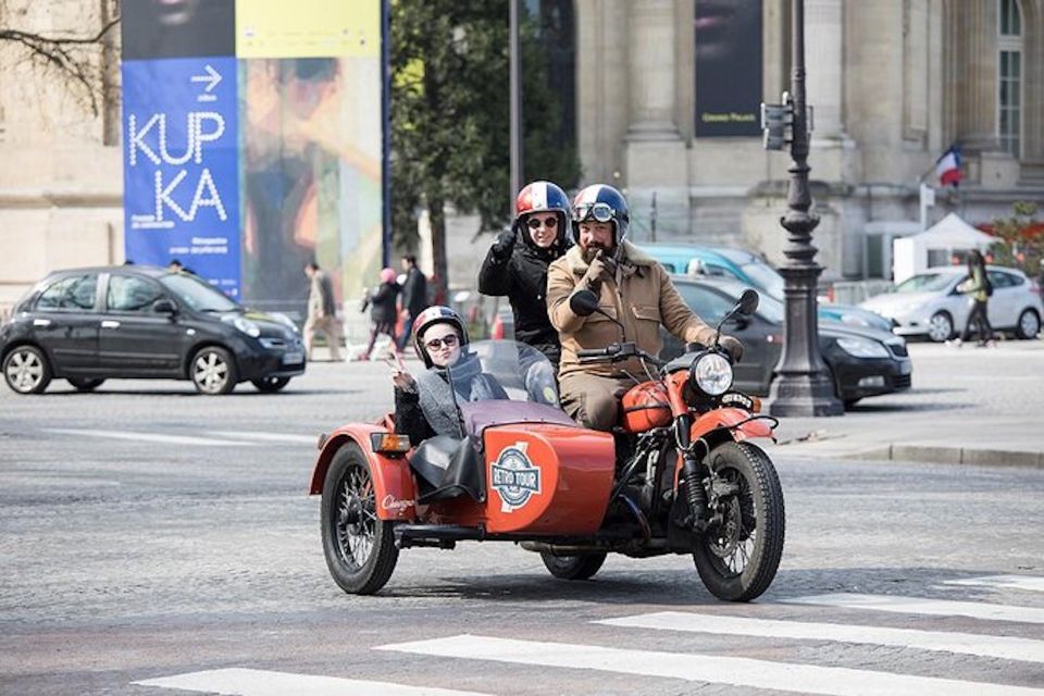 Paris Premium & Private Highlights City Tour on Sidecar - Tour Description