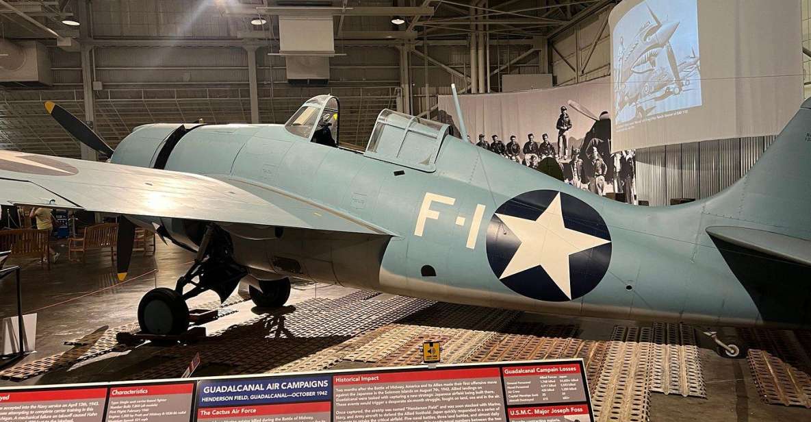 Pearl Harbor USS Arizona Memorial & Aviation Museums - Pacific Aviation Museum Exhibits