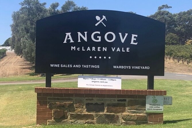 Private Group Wine Tasting in McLaren Vale - Duration and Timing Options