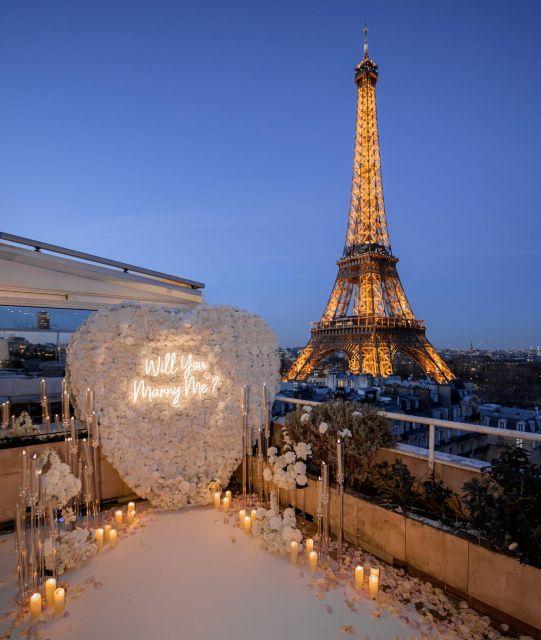 Romantic Eiffel Proposal on Enchanted Private Terrace - Activity Highlights