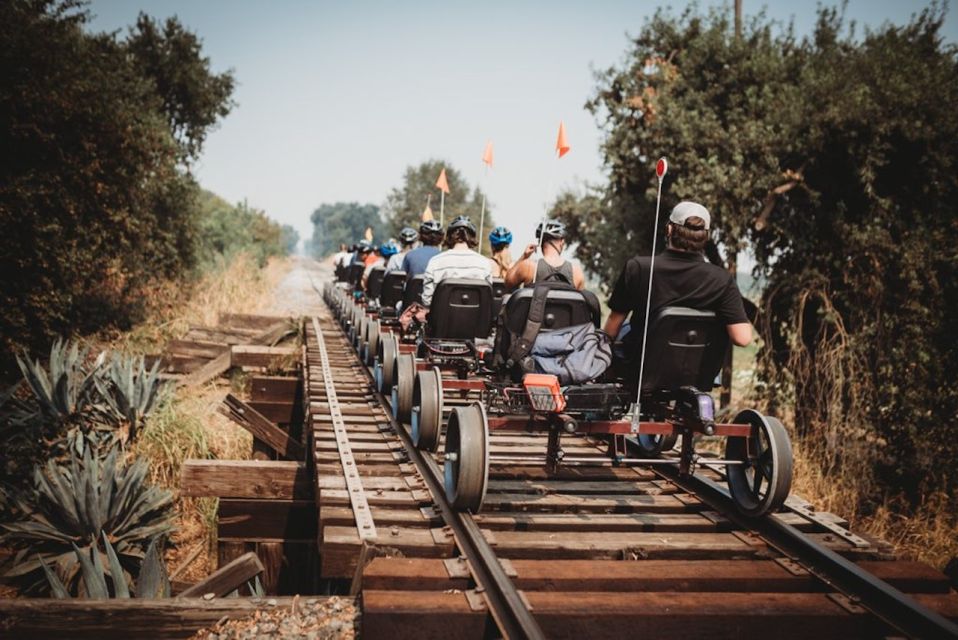 Sacramento: Yolo Countryside Guided Rail Bike Tour - Experience Description