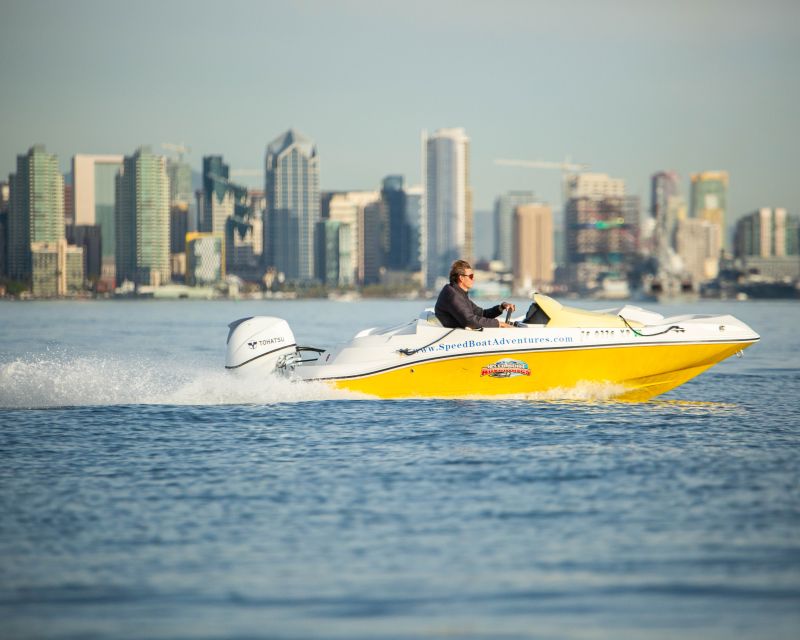 San Diego: Drive Your Own Speed Boat 2-Hour Tour - Minimum Requirements and Restrictions