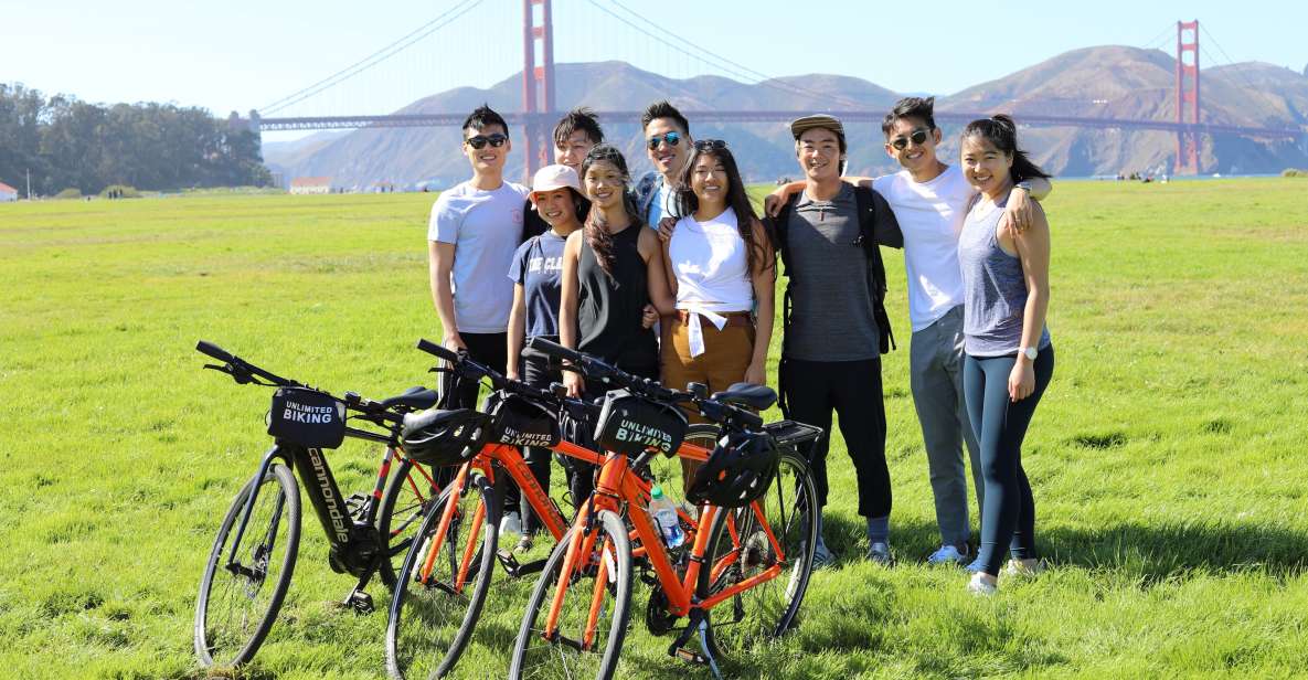 San Francisco: Golden Gate Bridge Guided Bike or Ebike Tour - Itinerary Highlights