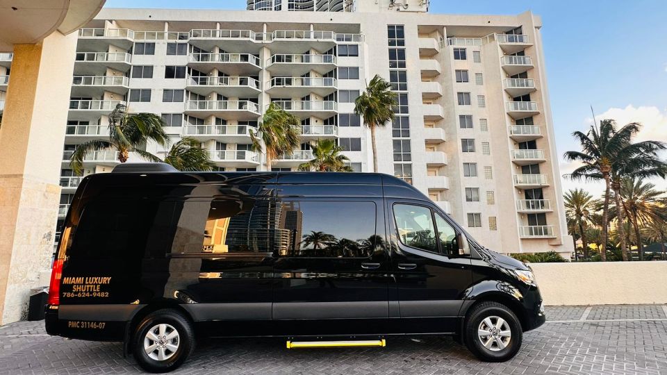 Shuttle Miami Airport/Hotel to Miami Port or Hotel 14pax - Service Details