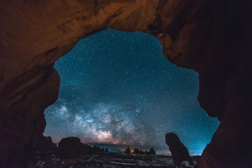 The Windows in Arches: Guided Astro-Photo & Stargazing Hike - Experience Highlights
